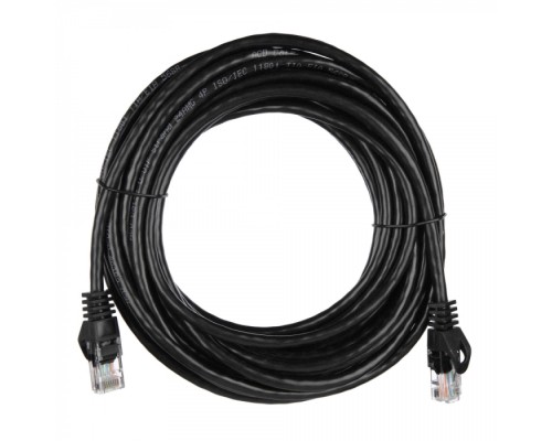 Патчкорд ACD-LPU5C-75B [ACD-LPU5C-75B] Cat5e UTP 24AWG 4Pair, 7/0.18мм CU Черный, 7.5м (741821)