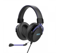 Гарнитура компьютерная игровая HIPER GSND-1400 (7.1, 40мм, USB, регулировка оголовья, кабель 2м, черный)                                                                                                                                                  