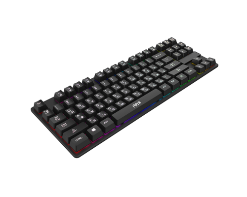 Клавиатура Gaming Keyboard HIPER KG201 (Membrane 87keys, 1.5m cable, USB)