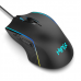 Мышь Gaming Mouse HIPER MX-R400 Black (7D, 7200DPI, 1.5m cable, USB)