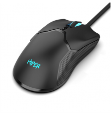 Мышь Gaming Mouse HIPER MX-R200 Black (6D, 3600DPI, 1.5m cable, USB)                                                                                                                                                                                      