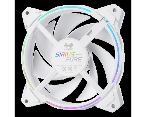 Вентилятор InWin Sirius Pure ASP120  fan RGB (Single pack)