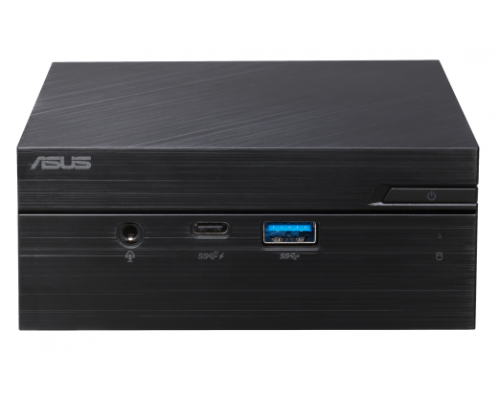 Неттоп ASUS Mini PC PN41-BP175MV Pentium Silver N6000/4GB DDR4 3200MHz/256G SSD/1x USB 3.2 Gen 1 USB 3.1 Gen1 Type-CRJ45 2.5G LAN, /Configurable port-VGA/802.11ac, BT5.0(2*2) /W/O OS/0,7Kg/Black