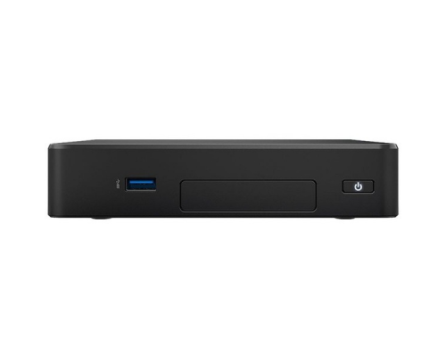 Неттоп Intel NUC 8: Intel Celeron N3350, 2.4 GHz, 4GB RAM, VGA Intel HD Graphics 500 (1x HDMI 2.0a, 1x HDMI 1.4), 2xUSB3.0, 2xUSB 2.0, 1x m.2 SSD, 64GB eMMC, IP50 rated ,no codec БЕЗ ШНУРА