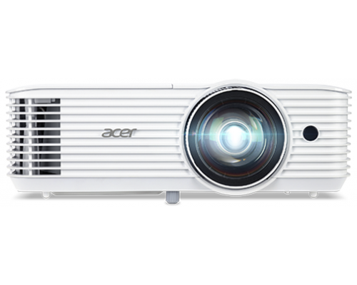 Проектор Acer projector S1386WH, DLP 3D, WXGA, 3600lm, 20000/1, HDMI, short throw 0.5, 2.7kg