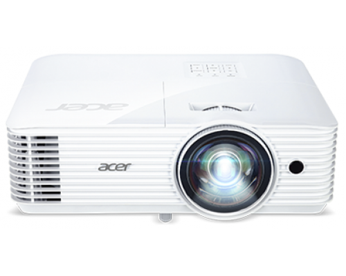 Проектор Acer projector S1386WH, DLP 3D, WXGA, 3600lm, 20000/1, HDMI, short throw 0.5, 2.7kg