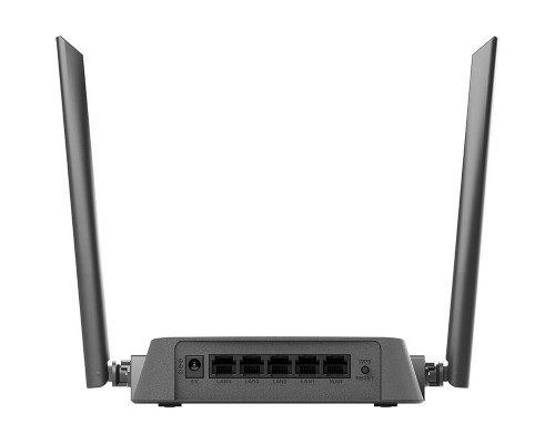 Роутер D-Link DIR-615/Z1A, N300 Wi-Fi Router, 100Base-TX WAN, 4x100Base-TX LAN, 2x5dBi external antennas
