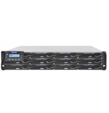 Дисковый массив EonStor DS 3000 Gen2 2U/12bay,dual redundant subsystem 2x12Gb/s SAS,8x1Gbe,+4 host boards,2x4GB,2x(PSU+FAN Module),2x(SuperCap+FlashModule),12xdrive trays,1xRackmount kit (ESDS 3012RUC-C)                                               