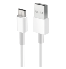 Unico Дата кабель micro USB, 2,1A, 480 Мбит/с, силикон, 2м, белый                                                                                                                                                                                         