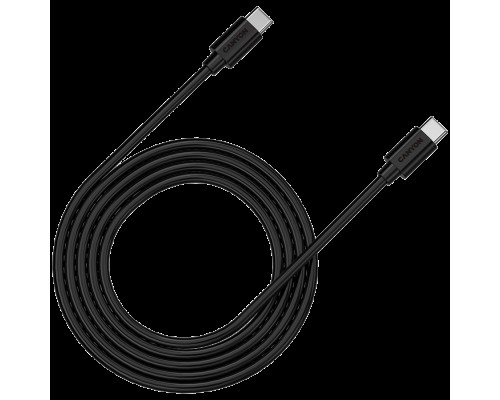 Кабель USB 100W, 20V/ 5A, typeC to Type C, 2M with Emark, Power wire :20AWG*4C,Signal wires :28AWG*4C,OD4.5mm, PVC ,black