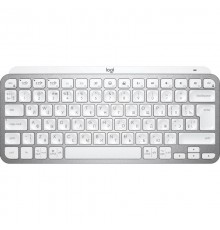 Клавиатура беспроводная Logitech MX Keys Mini - Pale, оригинальная заводская РУС гравировка [920-010502]                                                                                                                                                  