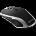 Мышь  CANYON MW-19 2.4GHz Wireless Rechargeable Mouse with Pixart sensor, 6keys, Silent switch for right/left keys,DPI: 800/1200/1600, Max. usage 50 hours for one time full charged, 300mAh Li-poly battery, Black -Silver, cable length 0.6m, 121*70*39m