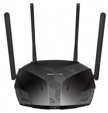 Маршрутизатор AX1800 Dual-Band Wi-Fi 6 RouterSPEED: 574 Mbps at 2.4 GHz + 1201 Mbps at 5 GHzSPEC: 4 Fixed External Antennas, 3 Gigabit LAN Ports, 1 Gigabit WAN Port, 1024-QAM, OFDMAFEATURE: Router/Access Point Mode, WPS/Reset Button, IPTV, IPv6, S   