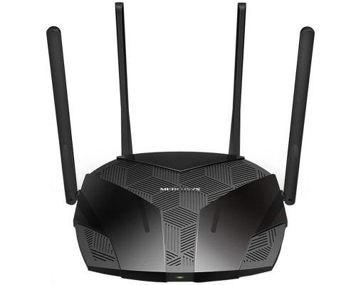 Маршрутизатор AX1800 Dual-Band Wi-Fi 6 RouterSPEED: 574 Mbps at 2.4 GHz + 1201 Mbps at 5 GHzSPEC: 4 Fixed External Antennas, 3 Gigabit LAN Ports, 1 Gigabit WAN Port, 1024-QAM, OFDMAFEATURE: Router/Access Point Mode, WPS/Reset Button, IPTV, IPv6, S