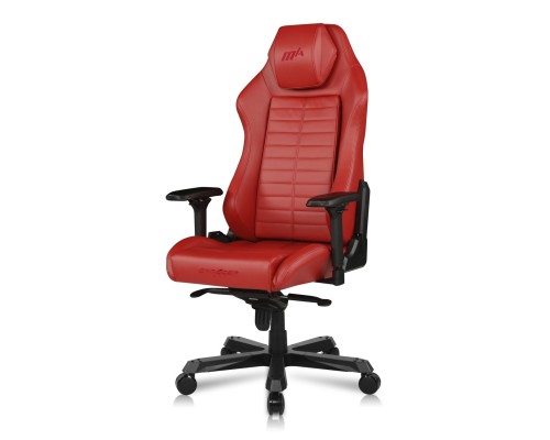 Игровое кресло DXRacer Master Iron DMC/IA233S/R компьютерное, до 125 кг, 4D, до 170 градусов, кожа PU, металл, цвет  красное