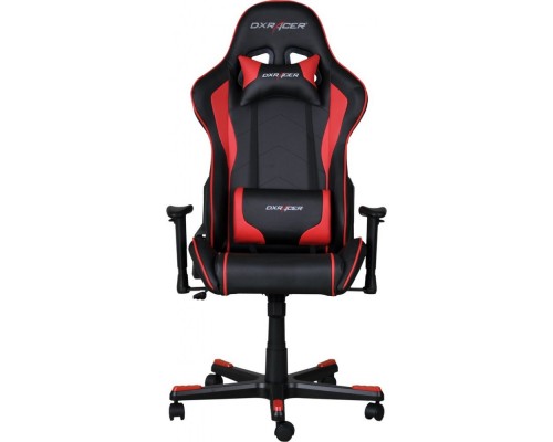 Игровое кресло DXRacer Formula OH/FE08/NR до 91 кг, цвет  черный/красный