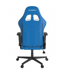 Игровое кресло DXRacer Peak OH/P88/BW компьютерное, до 90 кг, кожа PU, металл, 3D, до 135 градусов, цвет  синий/белый                                                                                                                                     