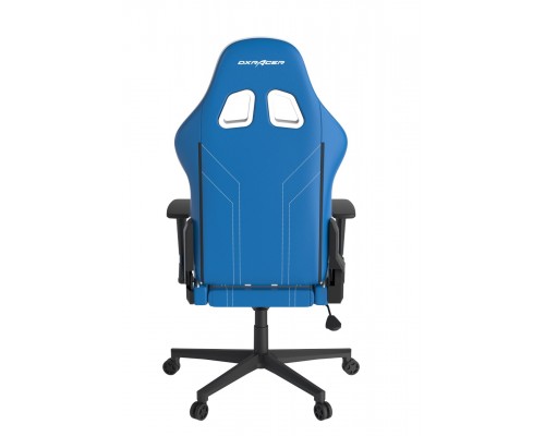 Игровое кресло DXRacer Peak OH/P88/BW компьютерное, до 90 кг, кожа PU, металл, 3D, до 135 градусов, цвет  синий/белый