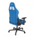 Игровое кресло DXRacer Peak OH/P88/BW компьютерное, до 90 кг, кожа PU, металл, 3D, до 135 градусов, цвет  синий/белый