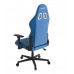 Игровое кресло DXRacer Peak OH/P88/BW компьютерное, до 90 кг, кожа PU, металл, 3D, до 135 градусов, цвет  синий/белый