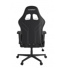 Игровое кресло DXRacer Peak OH/P88/NW компьютерное, до 90 кг, кожа PU, металл, 3D, до 135 градусов, цвет  черный/белый                                                                                                                                    