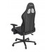 Игровое кресло DXRacer Peak OH/P88/NW компьютерное, до 90 кг, кожа PU, металл, 3D, до 135 градусов, цвет  черный/белый