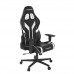 Игровое кресло DXRacer Peak OH/P88/NW компьютерное, до 90 кг, кожа PU, металл, 3D, до 135 градусов, цвет  черный/белый