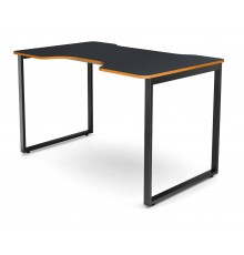 Компьютерный стол WARP St Smarty One ST1-OR black/orange (120 х 75 х 73h см) ЛДСП/сталь                                                                                                                                                                   