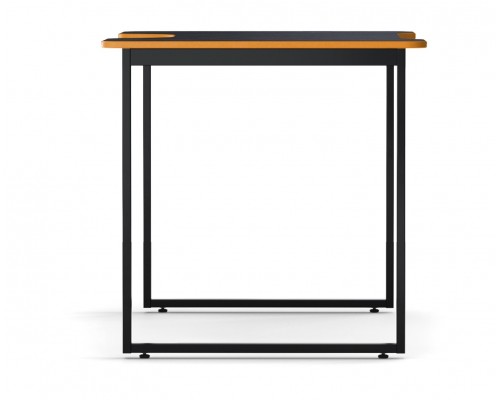 Компьютерный стол WARP St Smarty One ST1-OR black/orange (120 х 75 х 73h см) ЛДСП/сталь