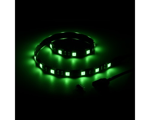 Светодиодная лента Sharkoon Pacelight RGB LED Strip S1 для корпуса, 360 мм, 18 LED, магнитная/самоклеящяеся, 4-контактный, 280 mA