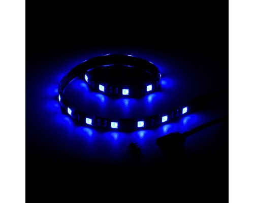 Светодиодная лента Sharkoon Pacelight RGB LED Strip S1 для корпуса, 360 мм, 18 LED, магнитная/самоклеящяеся, 4-контактный, 280 mA