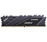 Оперативная память 8GB Netac Shadow NTSDD4P26SP-08E DDR4, 2666 MHz, 21300 Мб/с, CL19, 1.2 В (DIMM) Grey                                                                                                                                                   