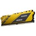 Оперативная память 8GB Netac Shadow NTSDD4P36SP-08Y DDR4, 3600 MHz, 28800 Мб/с, CL18, 1.35 В (DIMM) Yellow