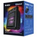 Портативная колонка Sven PS-400 Black 1.0, 12 Вт, 100-20000 Гц, Bluetooth, FM-радио, microSD/USB, 1200 мАч, вход микрофона, LED-дисплей, черная