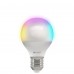 Умная LED лампочка Wi-Fi HIPER IoT LED A1 RGB, WiFi 2.4 ГГц, 802.11 b/g/n, E27, Globe G45, AC 220-250В, 2700K-6500K, 6 Вт, 520 лм, Android  iOS 10