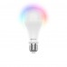 Умная лампочка HIPER IoT A65 RGB, Wi-Fi 2.4 ГГц, 15 Вт, E27, 1350 лм, 2700K-6500K, LED, форм-фактор A65, белая