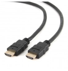 Кабель HDMI  ABR-802-1.5M,   1.5м, v1.4, 19M/19M, черный, позол.разъемы, экран, (аналог CC-HDMI4-6), ОЕМ для сборочных производств                                                                                                                        