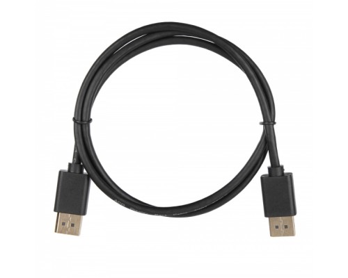 Кабель ACD-DDPM2-10B [ACD-DDPM2-10B] DisplayPort 1.2, Golden Plated,20m/20m, Черный, 1м (742347)