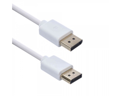 Кабель ACD-DHHM1-18W [ACD-DHHM1-18W] HDMI 1.4, Golden Plated,19m/19m, Белый, 1.8м (742187)