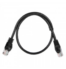 Патчкорд ACD-LPU5C-5DB [ACD-LPU5C-5DB] Cat5e UTP 24AWG 4Pair, 7/0.18мм CU Черный, 0.5м  (741715)                                                                                                                                                          