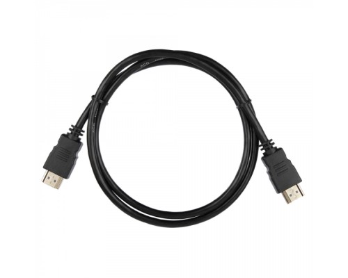 Кабель ACD-DHHM1-10B [ACD-DHHM1-10B] HDMI 1.4, Golden Plated,19m/19m, Черный, 1м (742163)