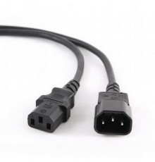 Шнур (кабель питания) ПВС-АП 3*1,0 С13С14, 10A, черный 1,4 м                                                                                                                                                                                              