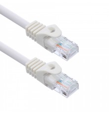 Патчкорд ACD-LPU5C-2DW [ACD-LPU5C-2DW] Cat5e UTP 24AWG 4Pair, 7/0.18мм CU Белый, 0.2м, (741708)                                                                                                                                                           