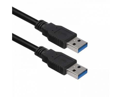 Кабель ACD-U3AAM-10L [ACD-U3AAM-10L] USB 3.0, A male - A male, ТТХ: (7/0.12BC+HDPE)*1P+[(7/0.12BC+HDPE)*2C+7/0.12BC+AL]*2P +7/0.16BC*2C+AL+7/0.12BC+B(80/0.12AL)PVC5.5, Синий, 1м (742101)