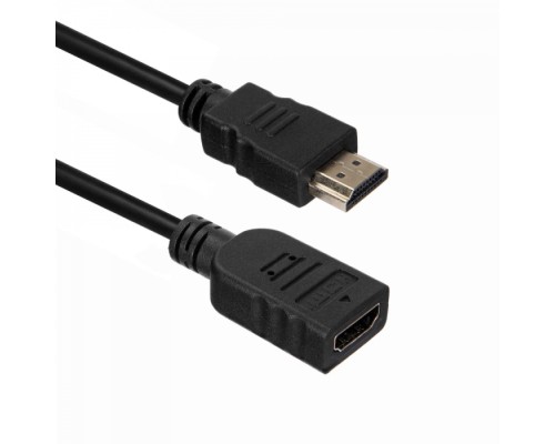 Кабель ACD-DHHF1-30B [ACD-DHHF1-30B] HDMI 1.4, Golden Plated,19m/19f, HDMI extension, Черный, 3м (742286)