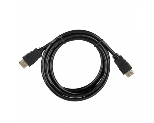 Кабель ACD-DHHM2-18B [ACD-DHHM2-18B] HDMI 2.0, Golden Plated,19m/19m, Черный, 1.8м, (742231)