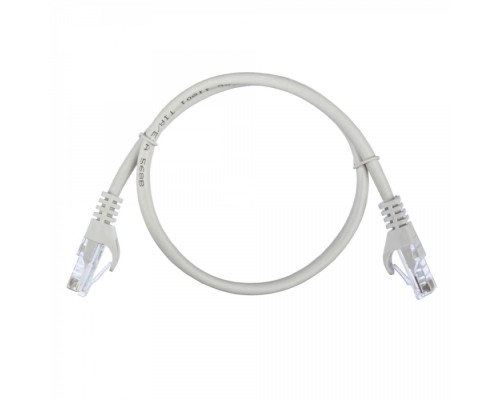 Патчкорд ACD-LPU5E-5DA [ACD-LPU5E-5DA] Cat5e UTP 24AWG 4Pair, 7/0.18мм CCA Серый, 0.5м, (741357)