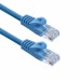 Патчкорд ACD-LPU5E-2DL [ACD-LPU5E-2DL] Cat5e UTP 24AWG 4Pair, 7/0.18мм CCA Синий, 0.2м, (741340)