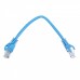 Патчкорд ACD-LPU5E-2DL [ACD-LPU5E-2DL] Cat5e UTP 24AWG 4Pair, 7/0.18мм CCA Синий, 0.2м, (741340)