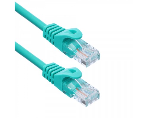 Патчкорд ACD-LPU5E-2DG [ACD-LPU5E-2DG] Cat5e UTP 24AWG 4Pair, 7/0.18мм CCA Зеленый, 0.2м, (741319)